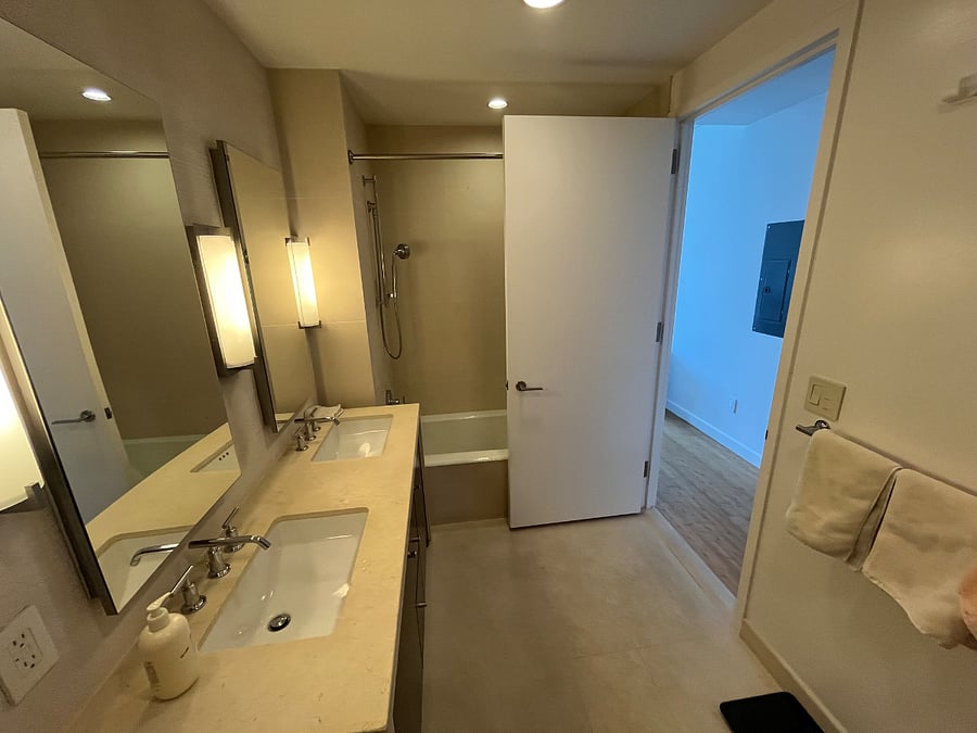 Master bathroom