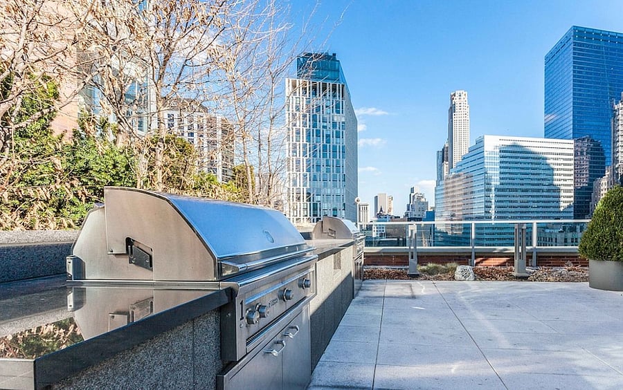 Roof top grill