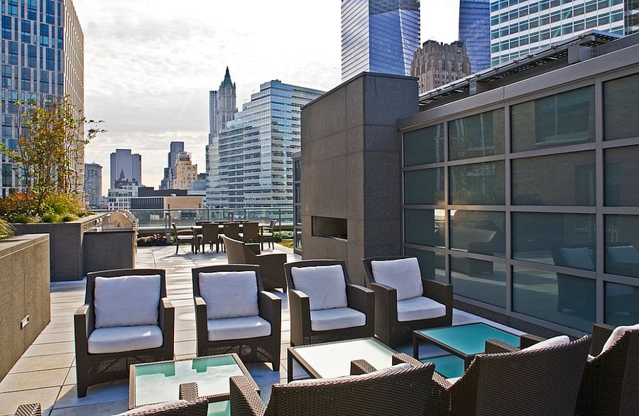 Rooftop lounges