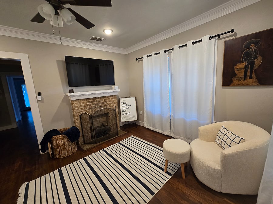 Enough room to put your feet up.