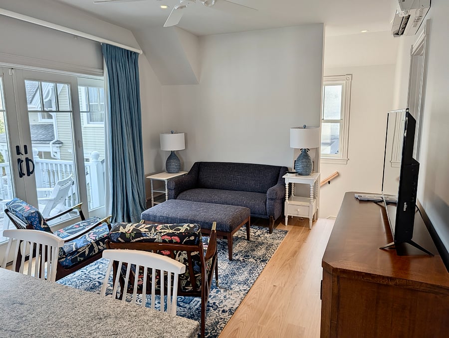 Open plan living space