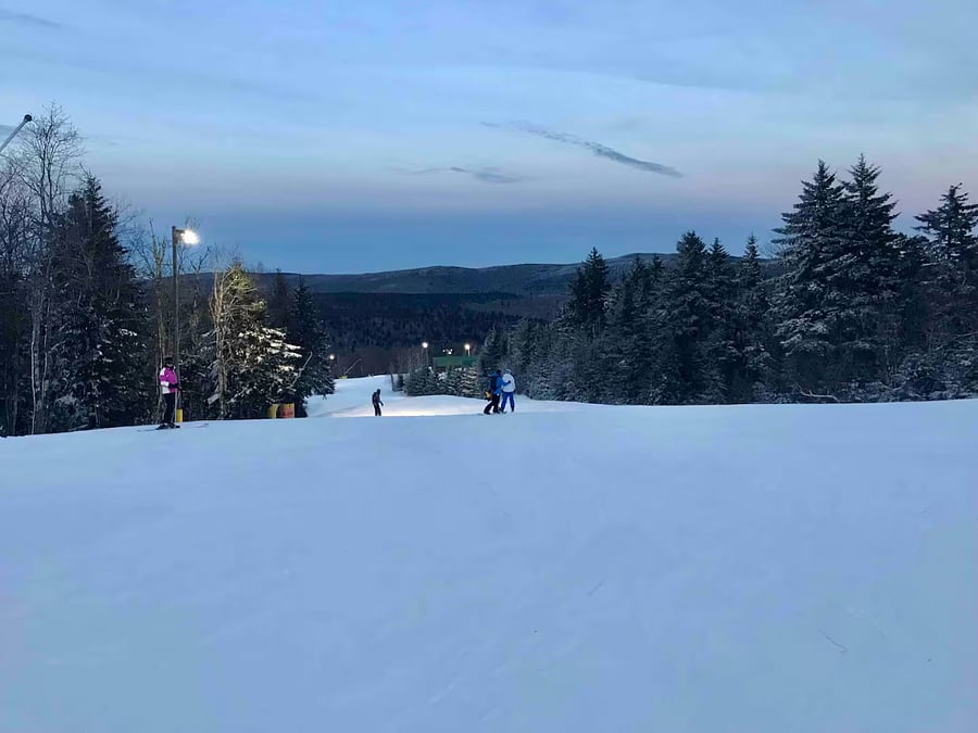 Night skiing at Silver Creek!!