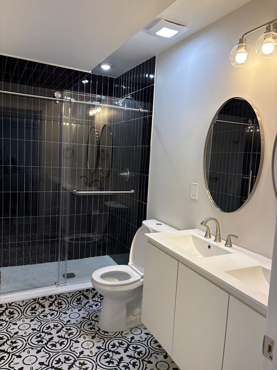 En Suite with Large Shower and double sink