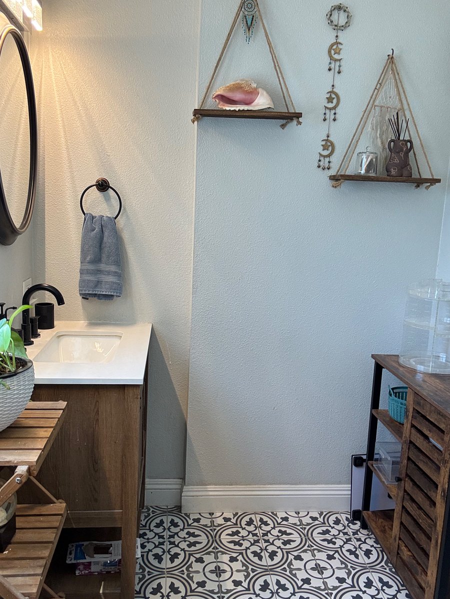 Extra drawers and space for storing and organizing.  