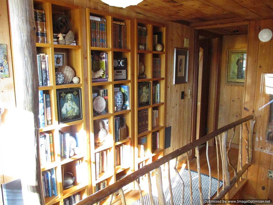 Upstairs Hallway Library