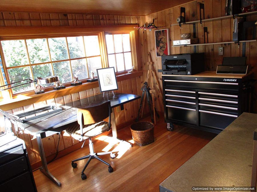 Upstairs Office