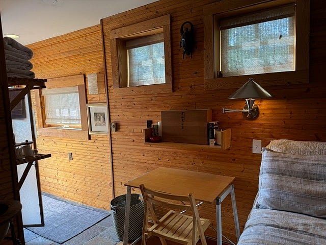 Guest House Desk in Bedroom