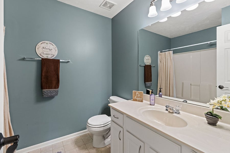 Main bathroom on second level.