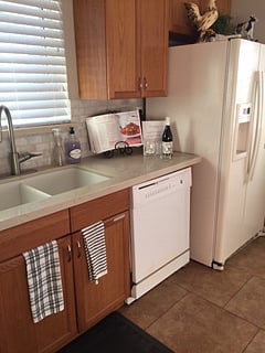 Fully furnished kitchen