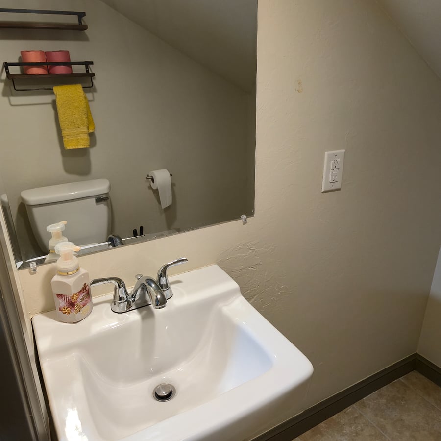 Upstairs Half Bath