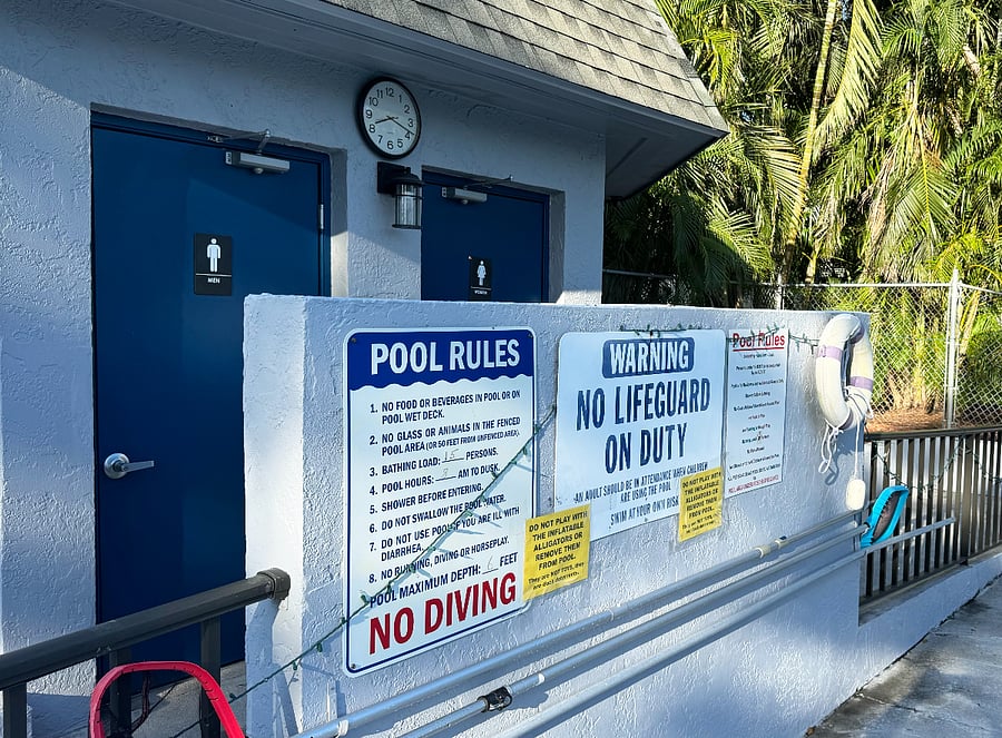 pool rules