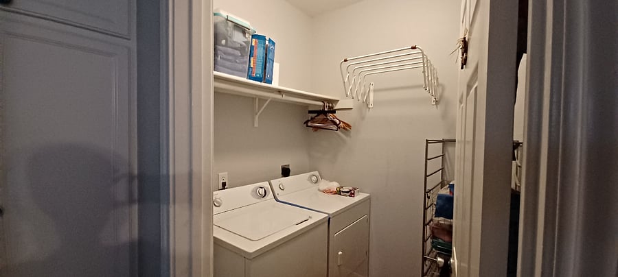 First floor laundry room