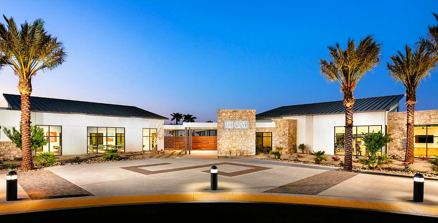 The amenity center is private and only for tenates in local area wo belong to te HOA