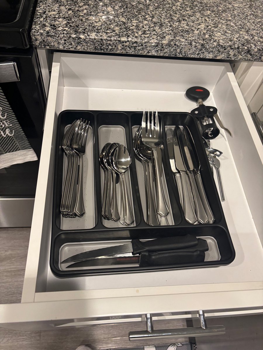 Stocked with silverware