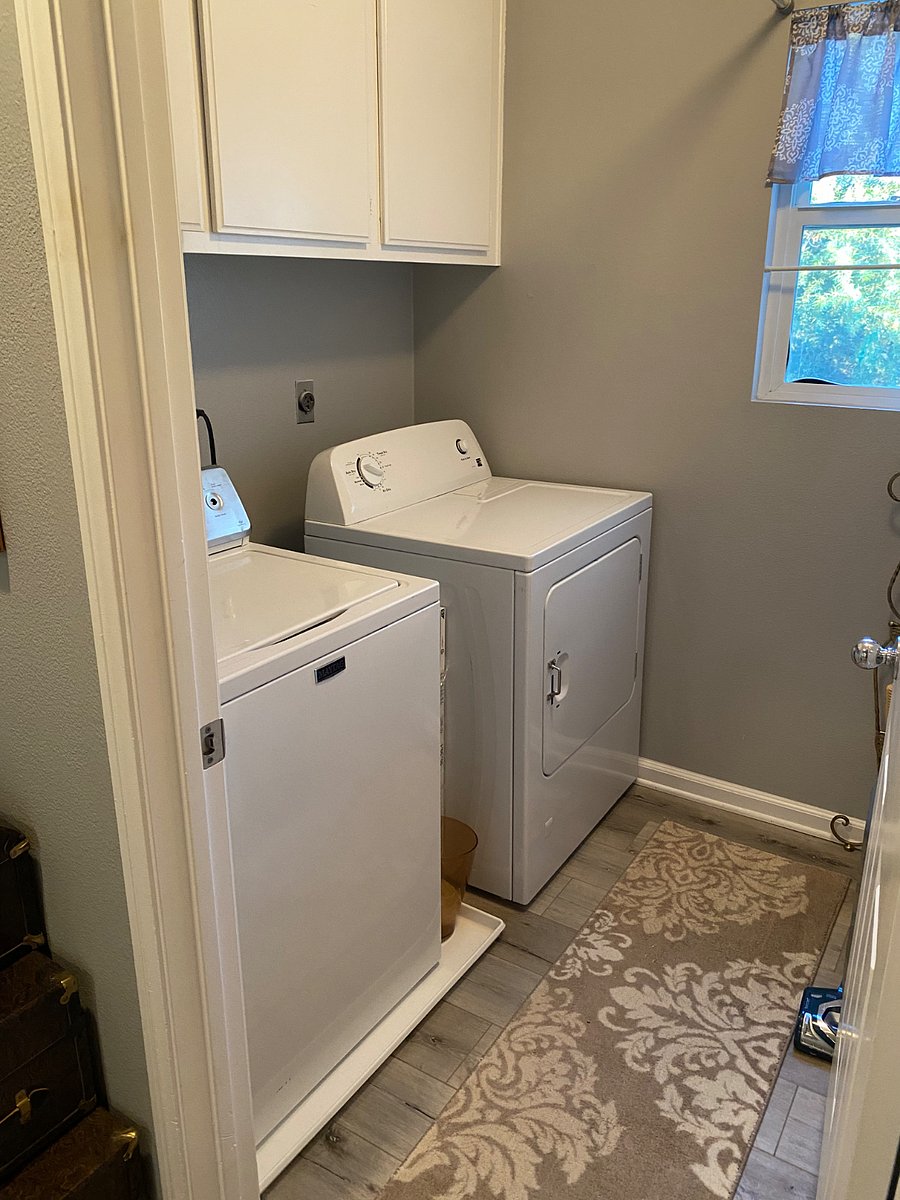 Second floor, laundry room