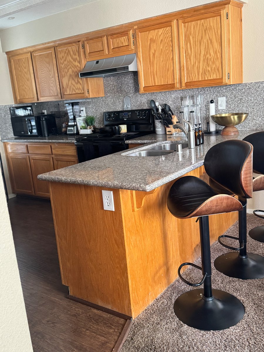 Fully stocked kitchen