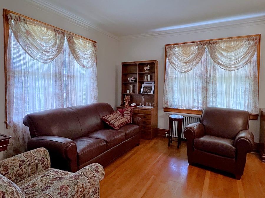 Shared living room.