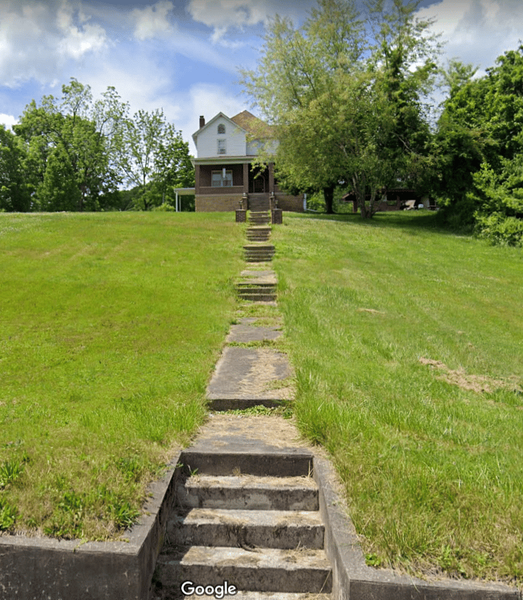 House as viewed from Main Street