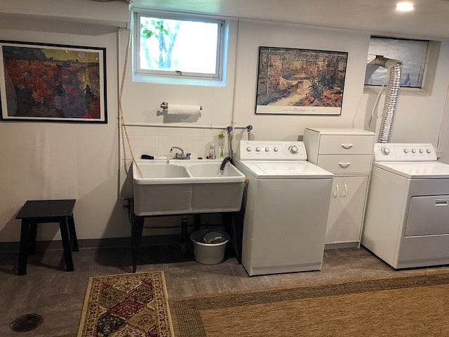 Shared Laundry Space in Main House