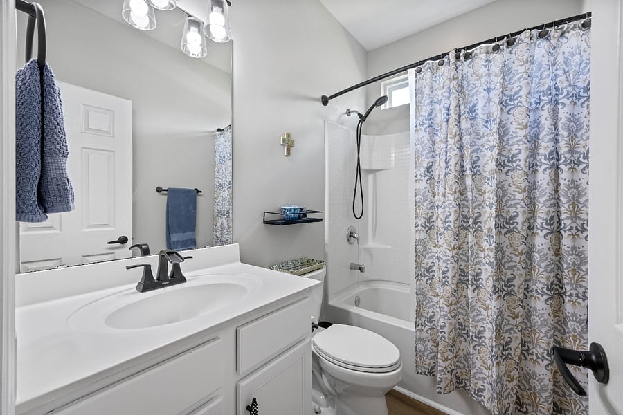 Private full bathroom offers everything you need for comfortable stay.