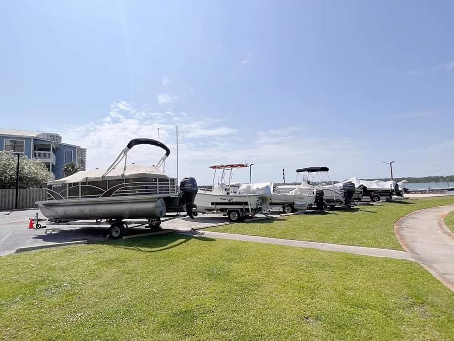 Boat parking and launch