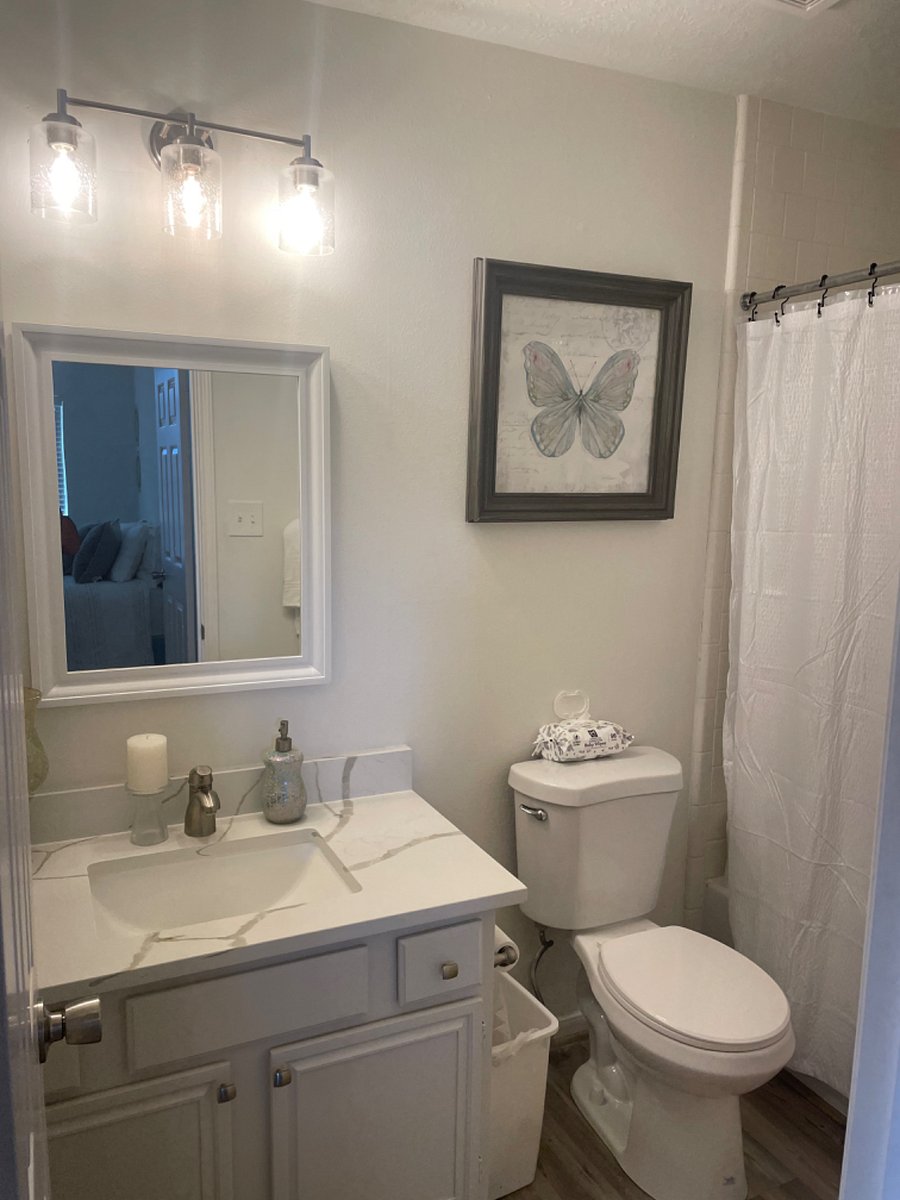 Hall bathroom