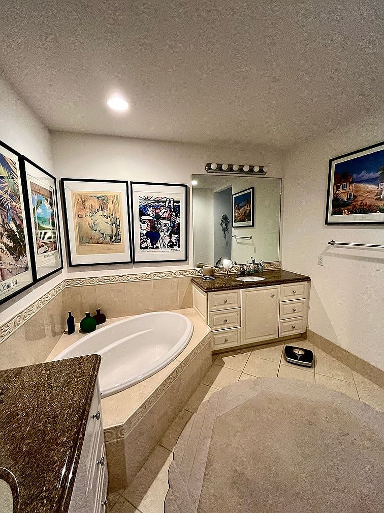 Master bathroom