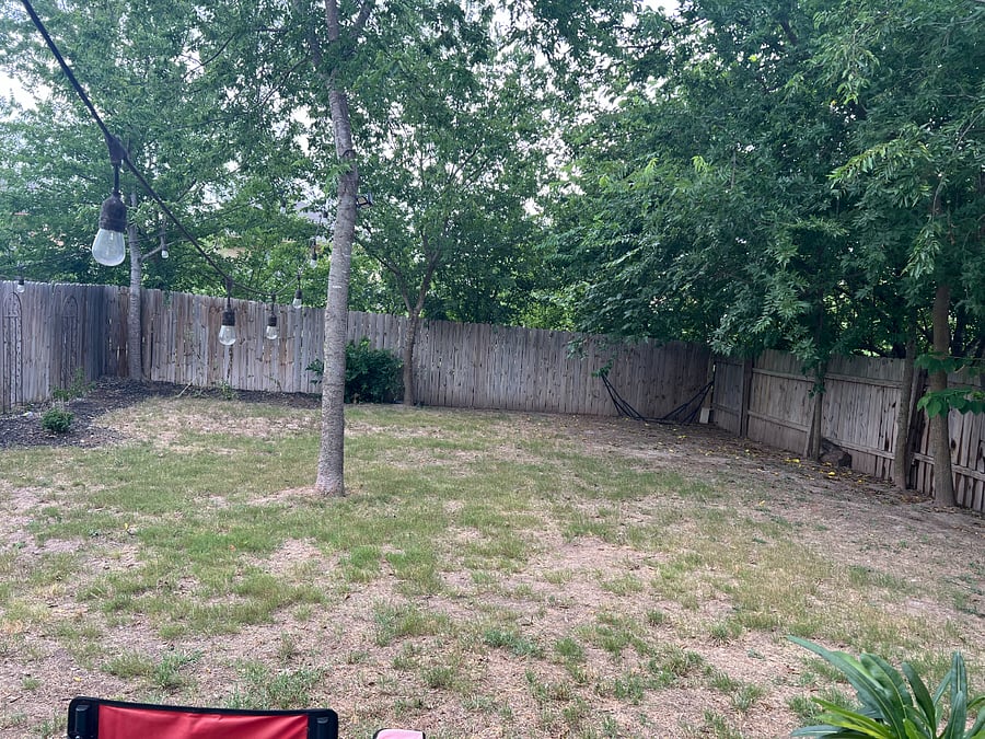 Large outdoor space! Plenty of room