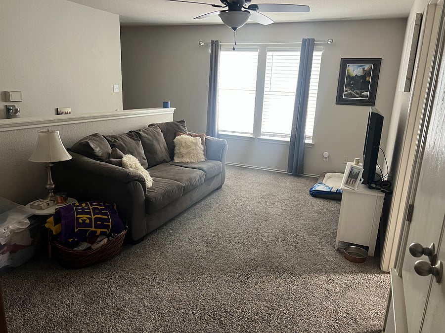 Extra living room upstairs. This can be completely yours!