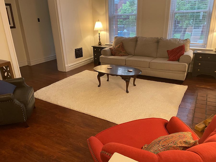 Living room facing Connecticut Street
