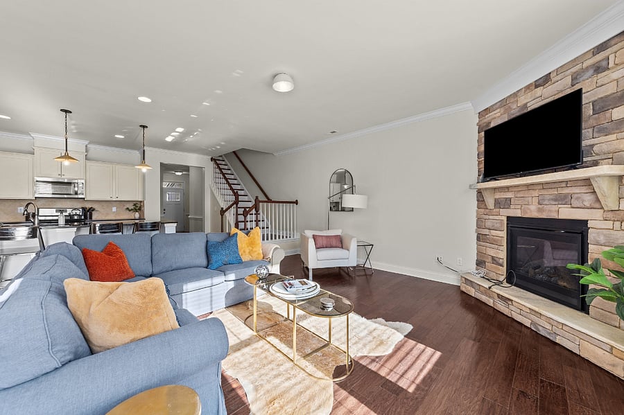 Family room & Kitchen 