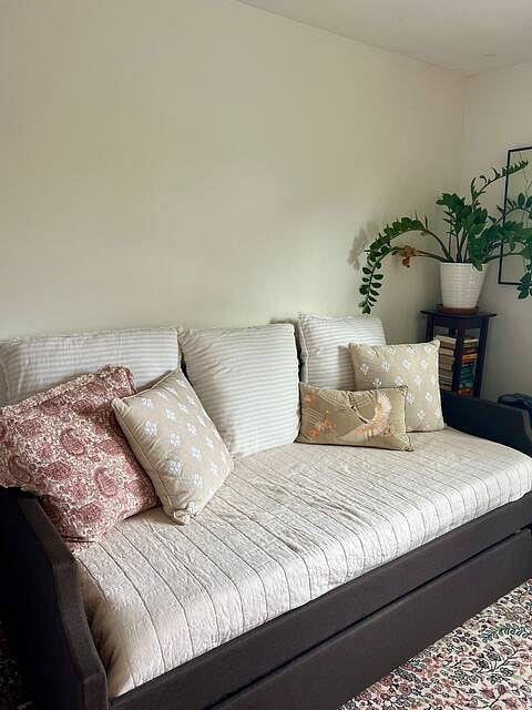 Second bedroom - twin size trundle bed (pull out bed underneath), desk with dedicated work space, large closet, blackout curtains