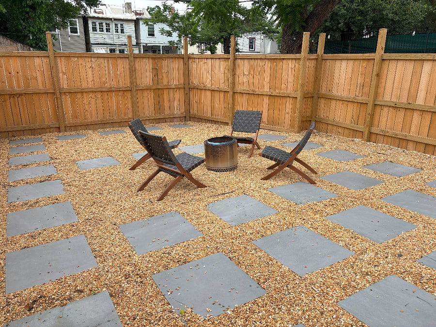Backyard Fire pit