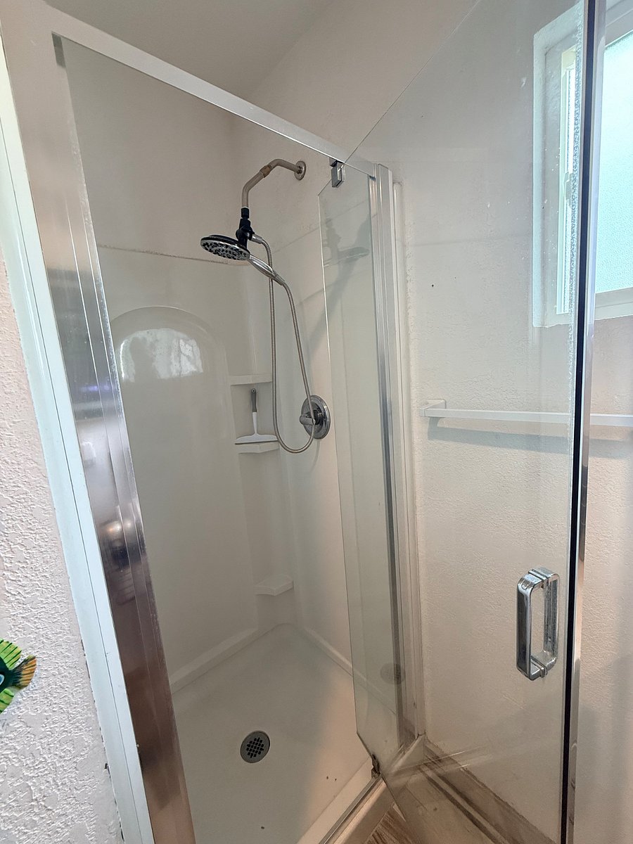 New shower 