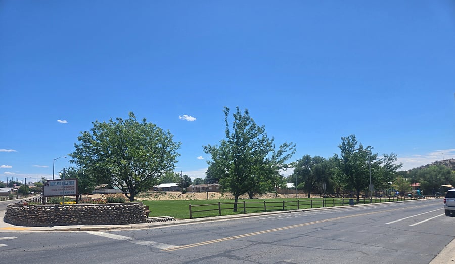 Park across the street