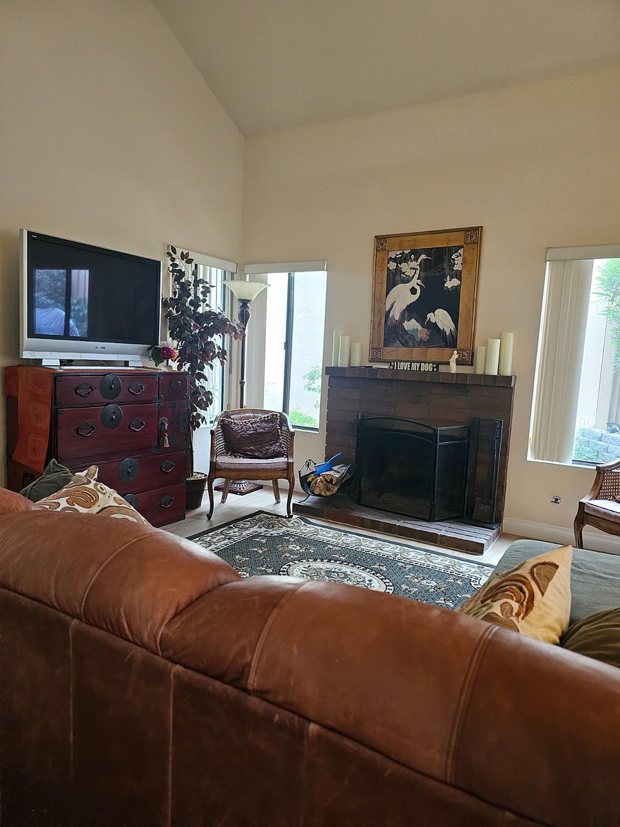 Livingroom with fireplace