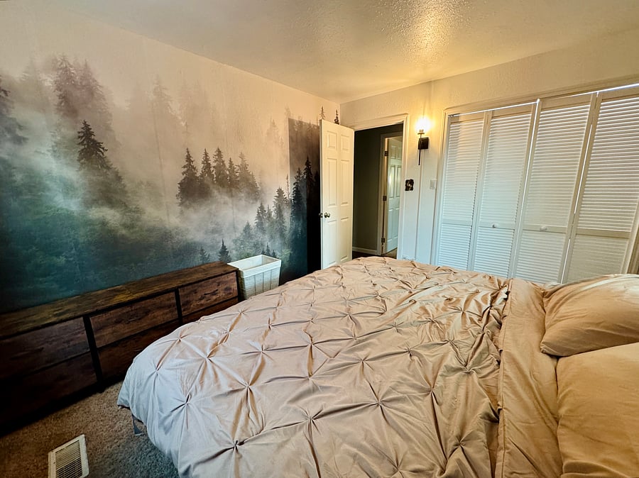 Master bedroom entry