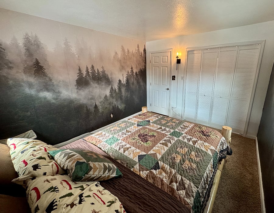 Master bedroom entrance