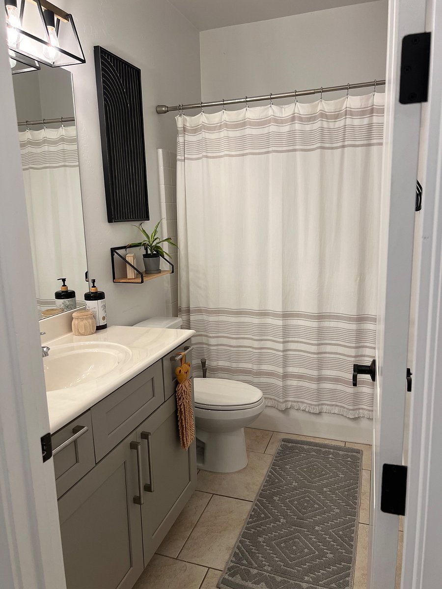 Bathroom next to Office