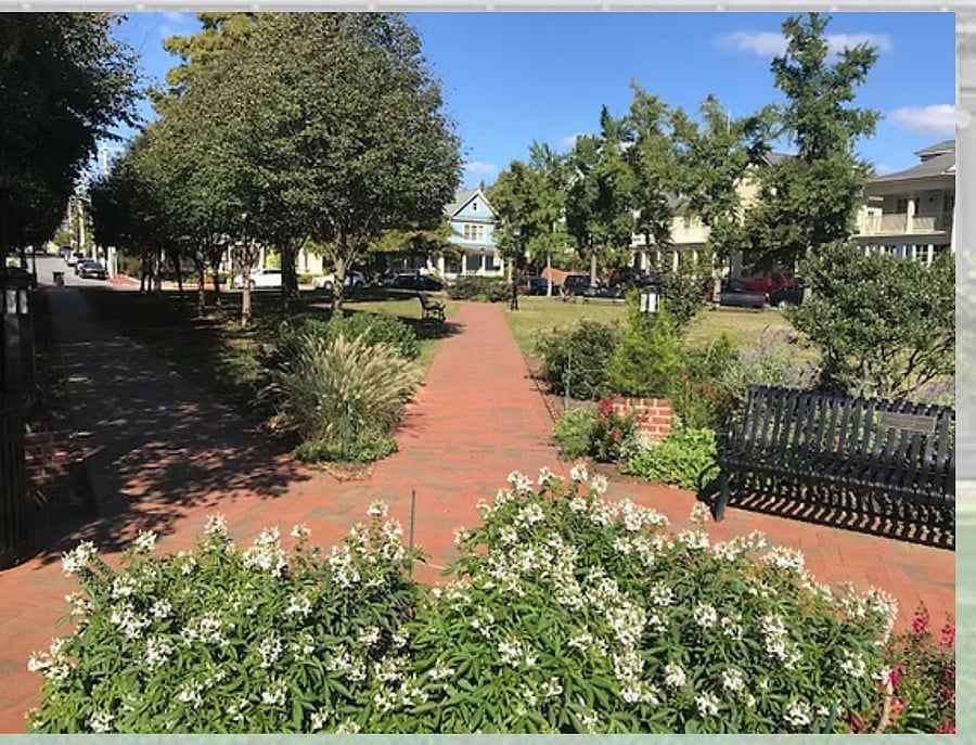 One of our many charming neighborhood waterfront parks!