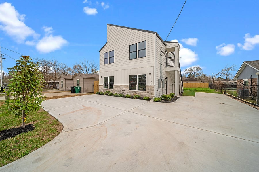 There are two parking spaces in the front of the unit available on a first-come, first-serve basis.