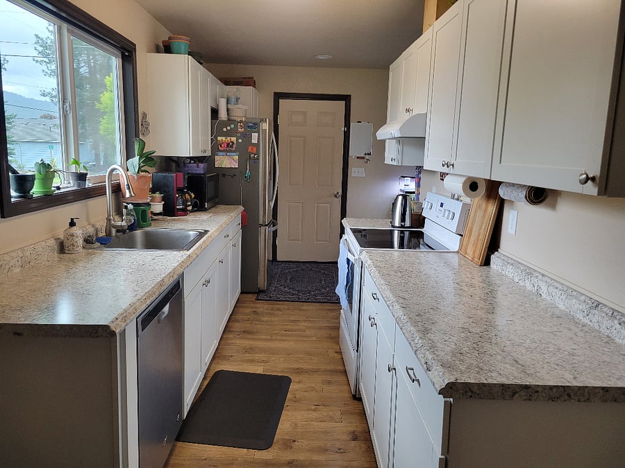 Upstairs kitchen