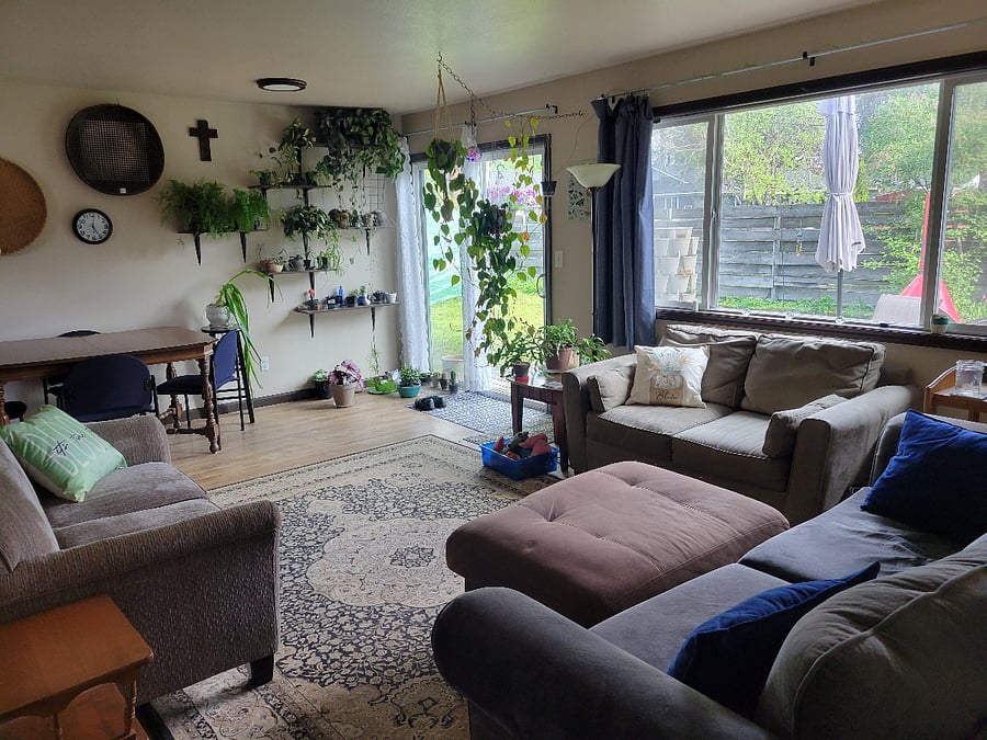 Upstairs living room