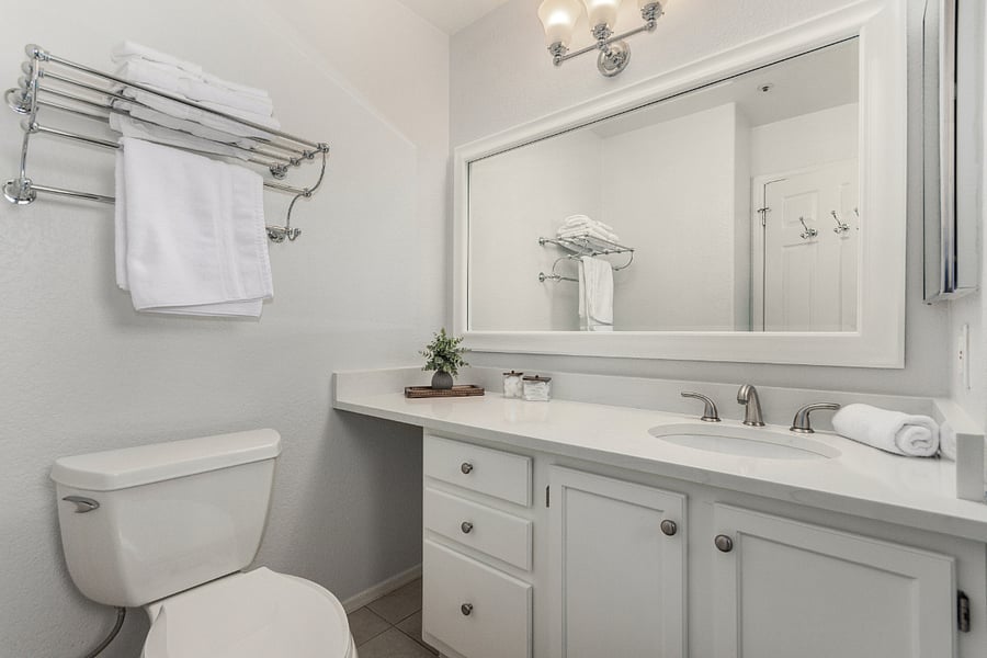 Secondary bathroom