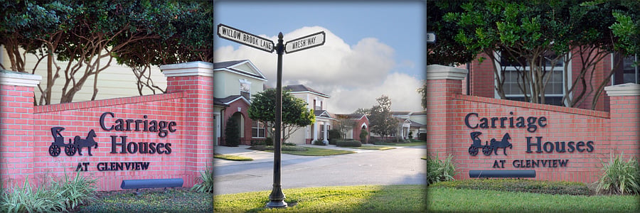 Entrance to Subdivision
