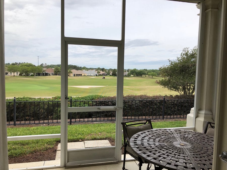 Lanai golf view