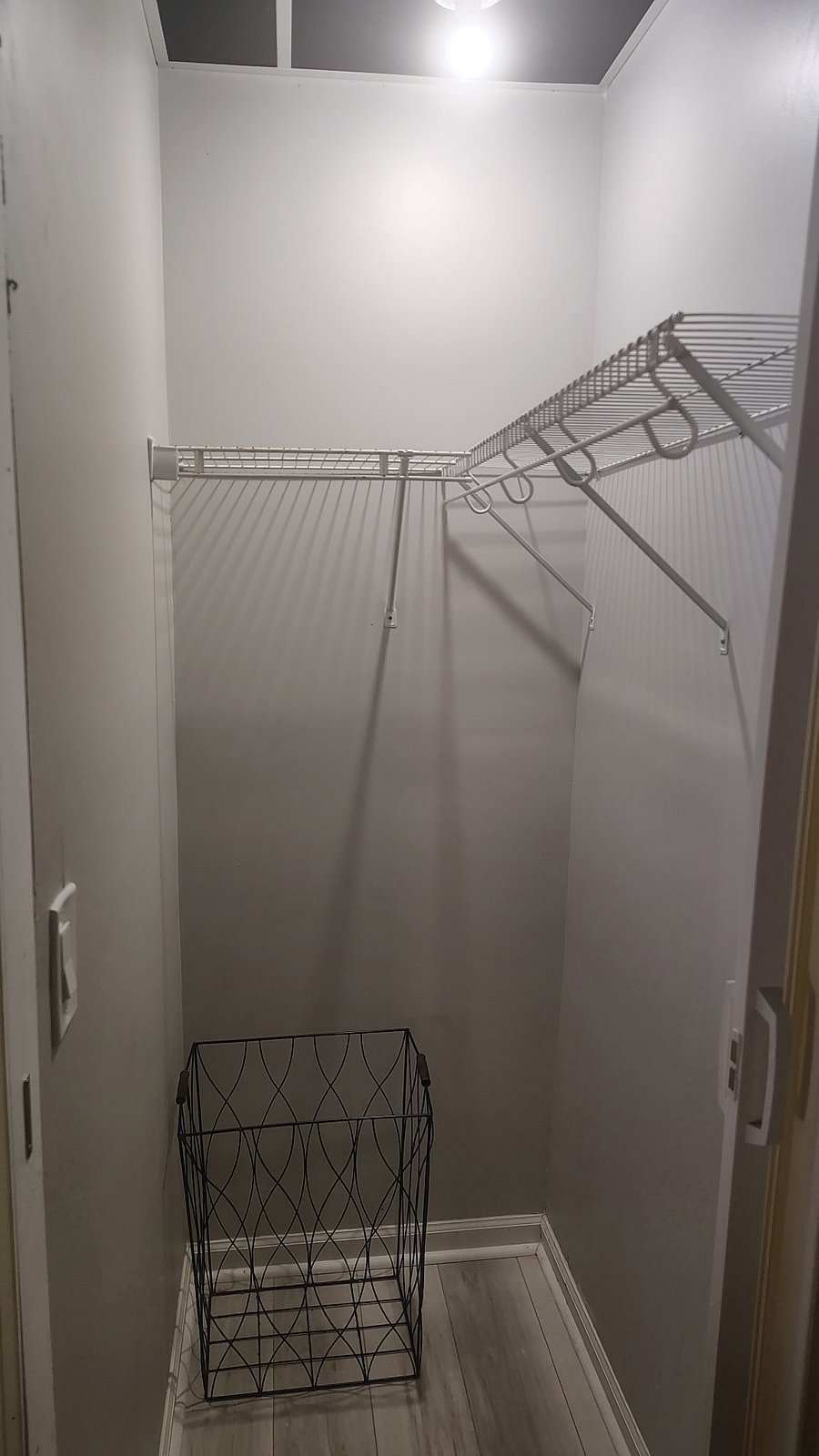 closet in bedroom