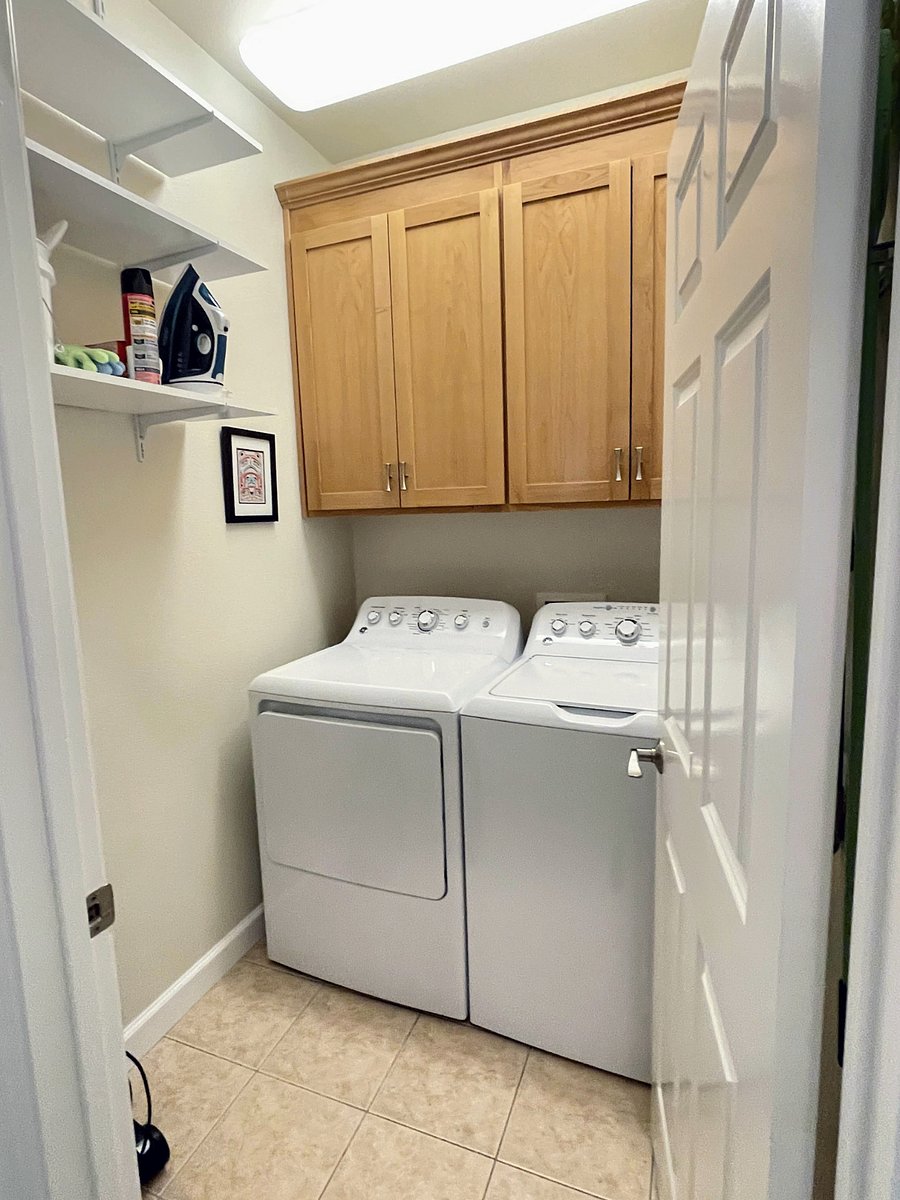 Laundry Room with Washer and Dryer