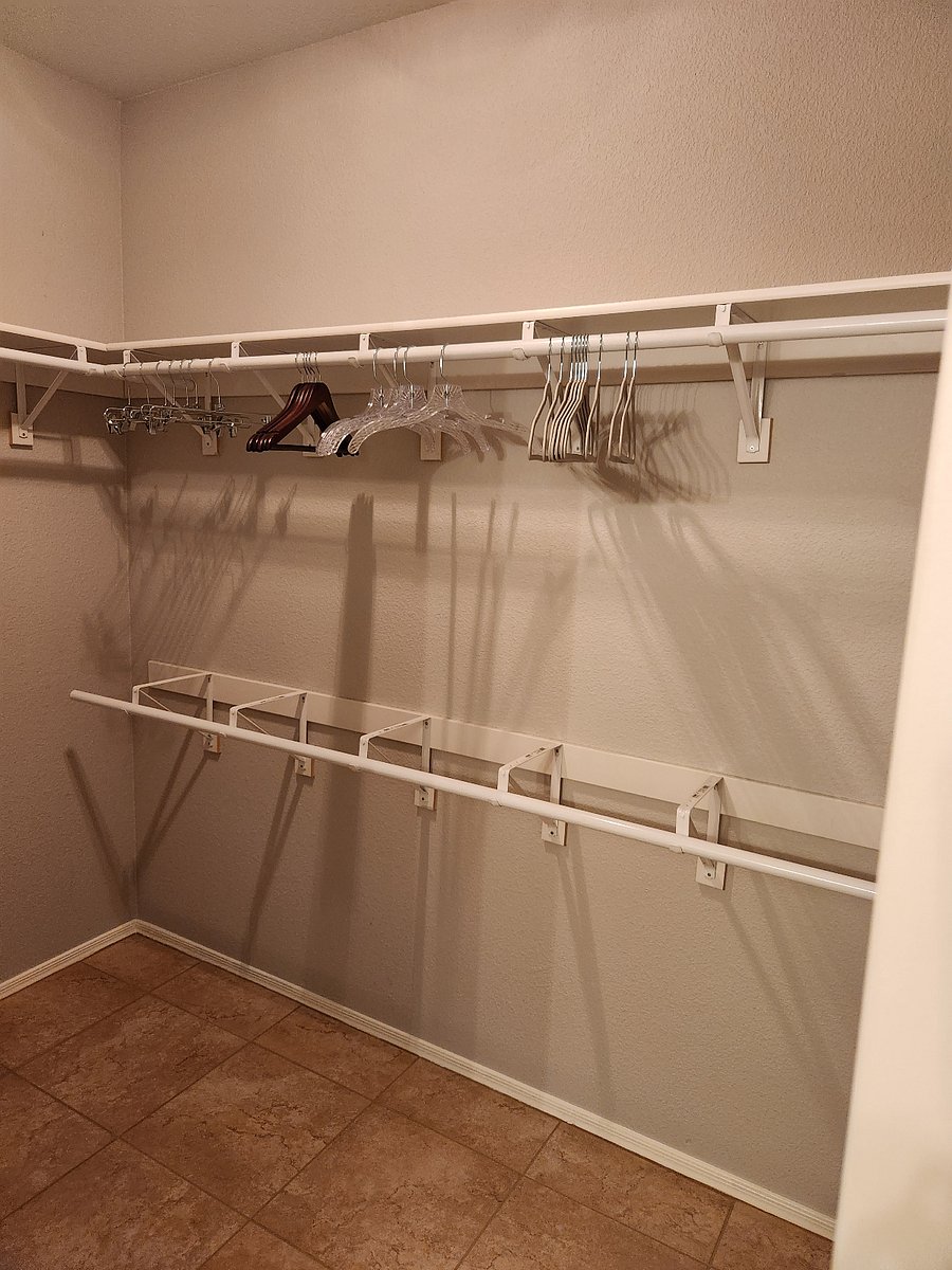 Master Closet right