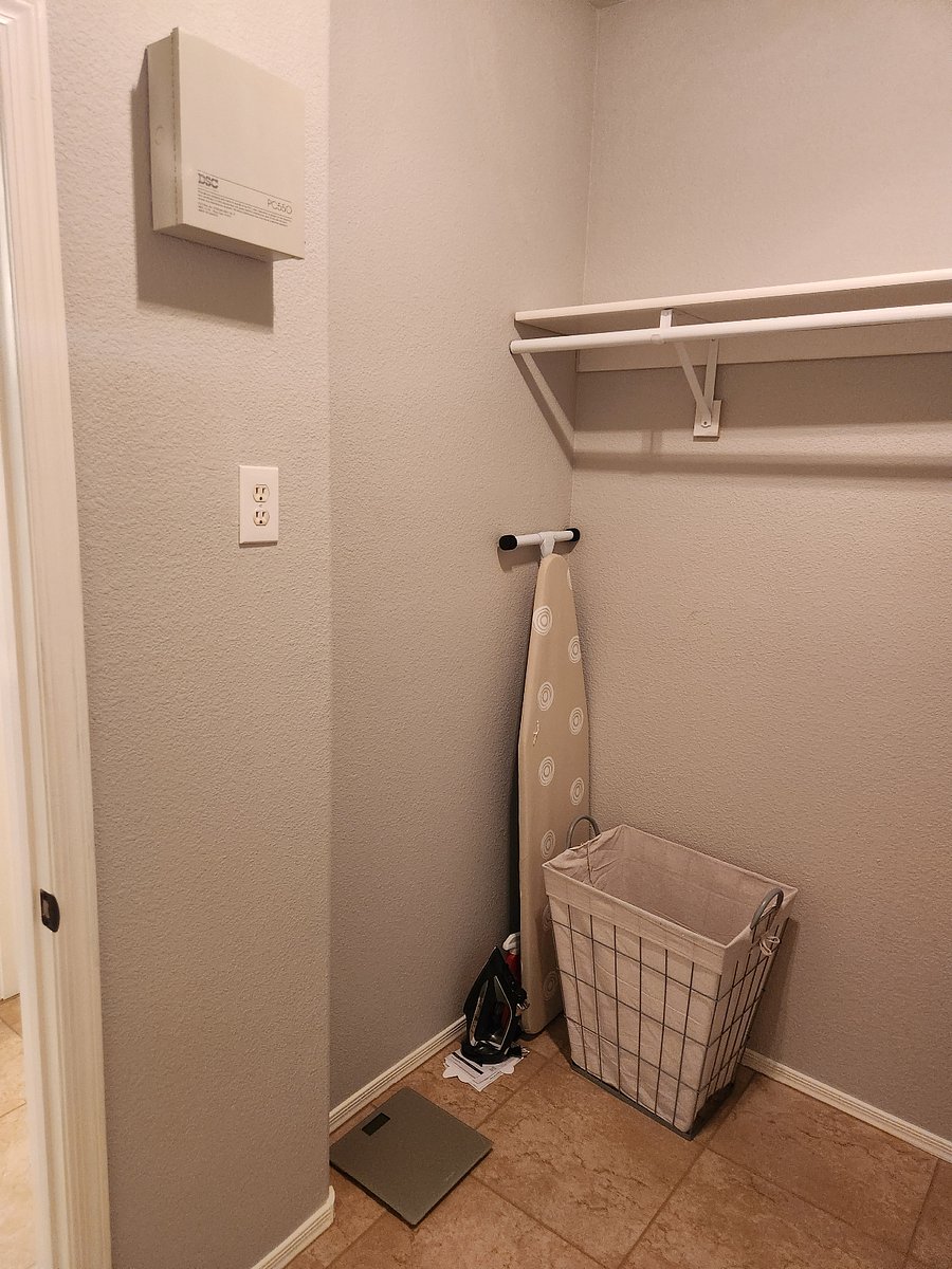 Master Closet left